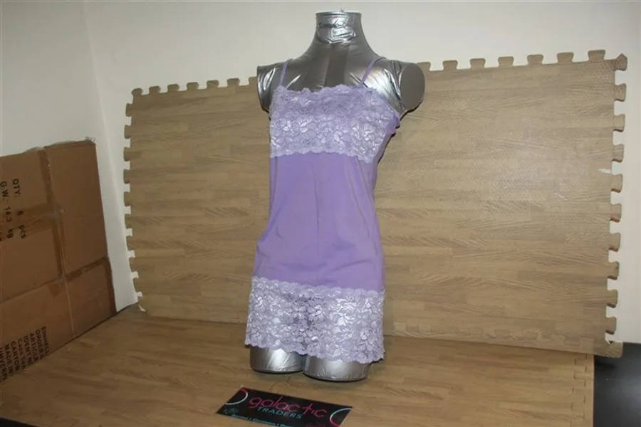 Purple cotton vest, Size Medium