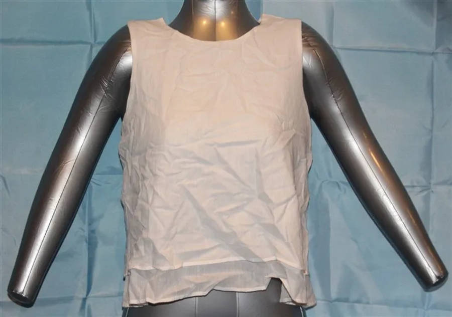 Edition Shirt Vest Size 10 - V Open Back Detail