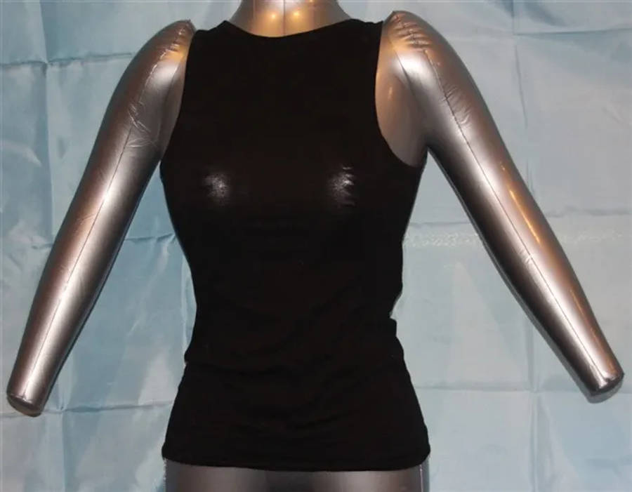 Real Basics Fitted Black Tank Size Small (S)