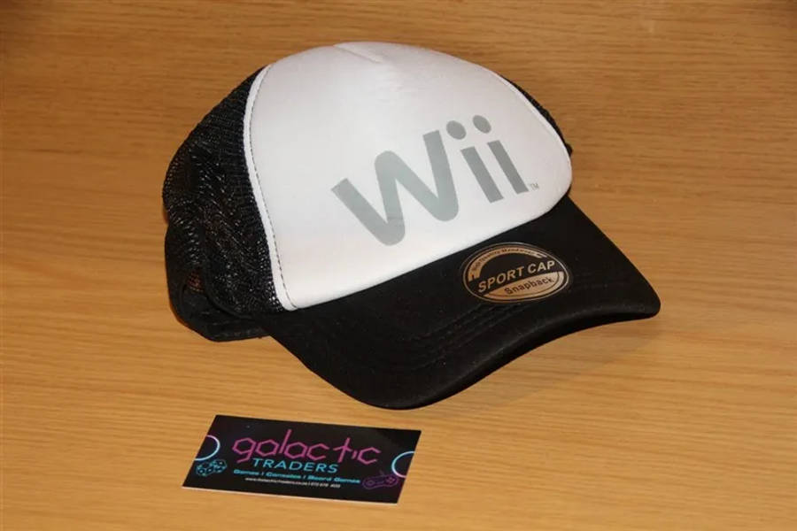 Wii Printed Snapback Sport Cap