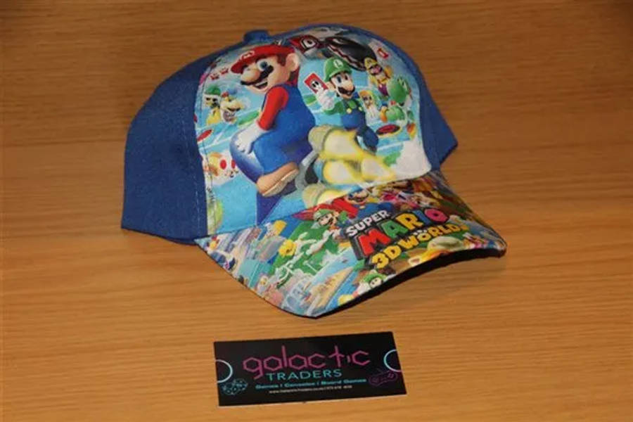 Kids Super Mario Bros 3D World Adjustable Cap