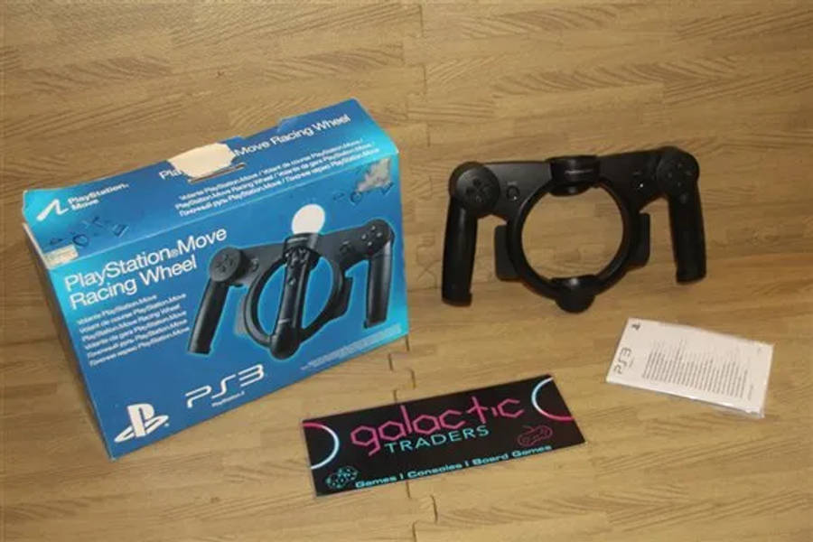 PS3 Sony Playstation Move Racing Wheel.