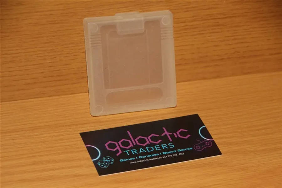 Clear Nintendo Game Boy and Game Boy Color game cartridge