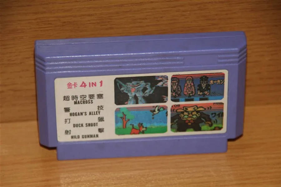 TV Game Cartridge 4-in-1