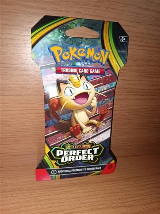 Pokémon TCG Mega Evolution  Perfect Order sleeved booster pack, BRAND NEW