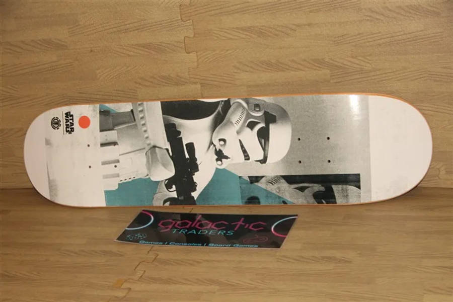 Element x Star Wars Stormtrooper Skateboard Deck