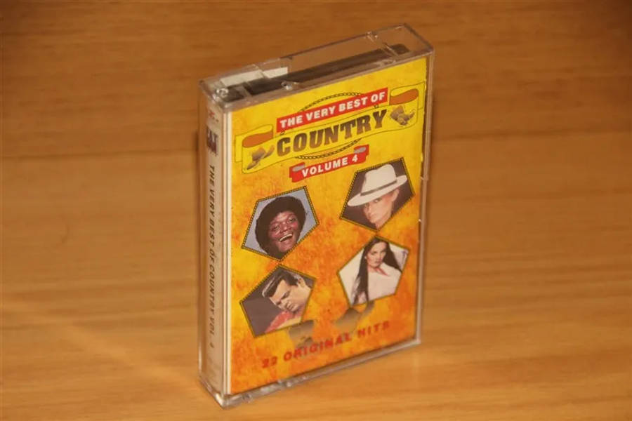 The Very Best of Country Volume 4 Cassette Tape