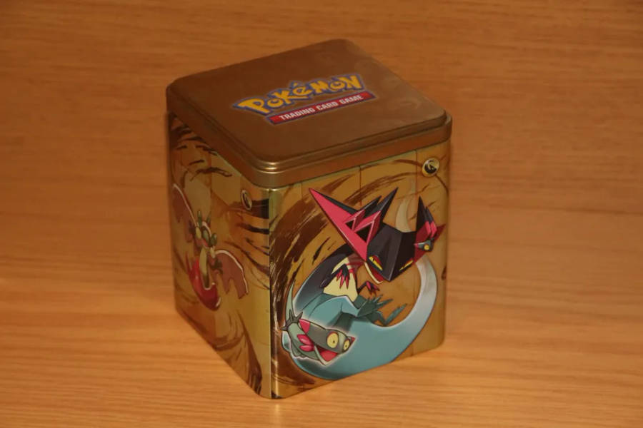 Pokémon TCG Dragon Stacking Tin featuring Dragapult