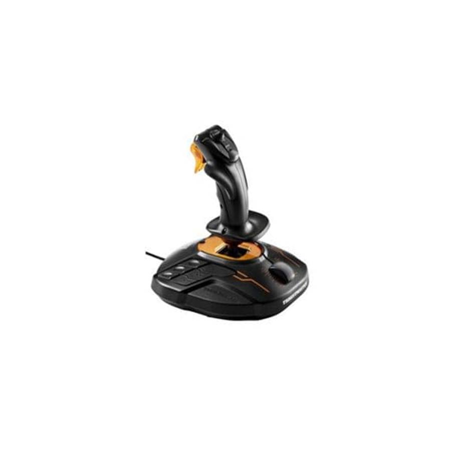Thrustmaster T.16000M FCS Flight Stick Joystick for PC (Black and Orange)
