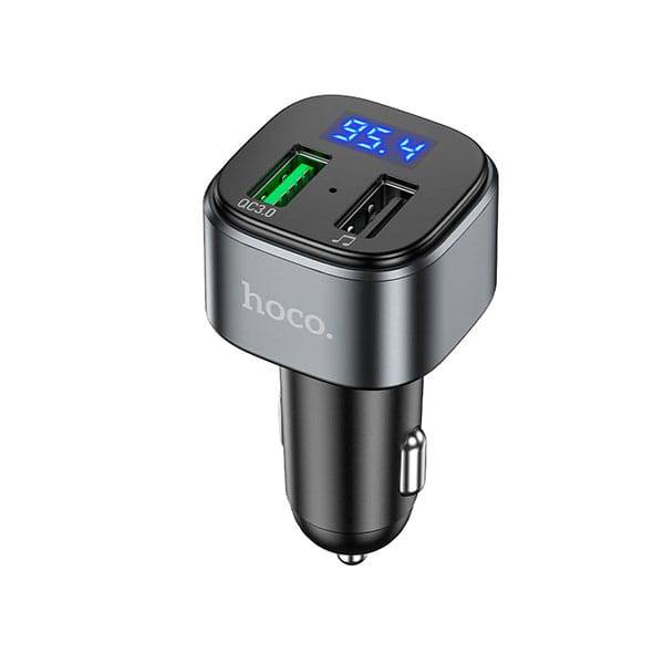 Hoco QC3.0 In Car Wireless BT FM Transmitter (E67 Fighter)