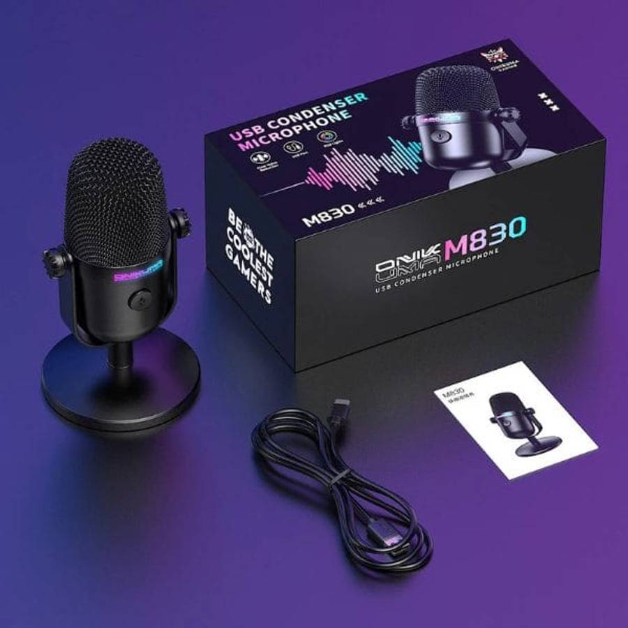 ONIKUMA M830 Condenser Microphone