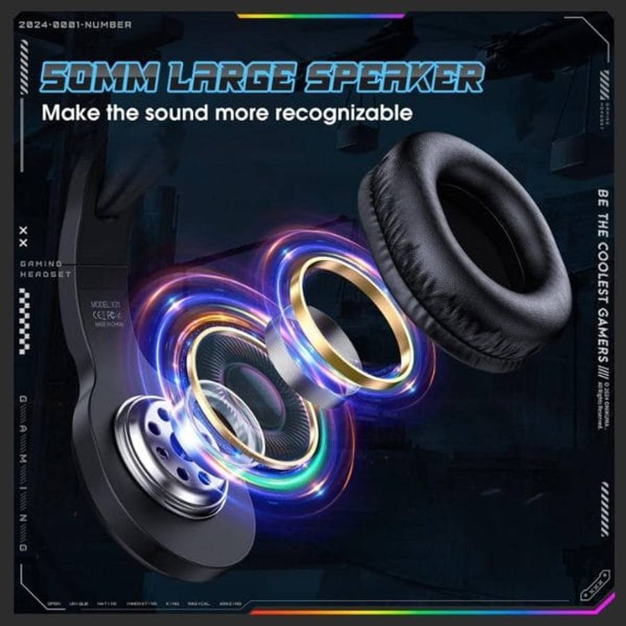 ONIKUMA X31 RGB Wired Gaming Headset