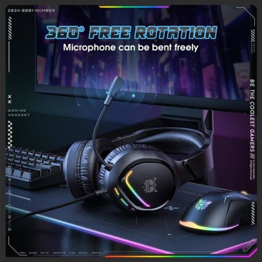 ONIKUMA X31 RGB Wired Gaming Headset