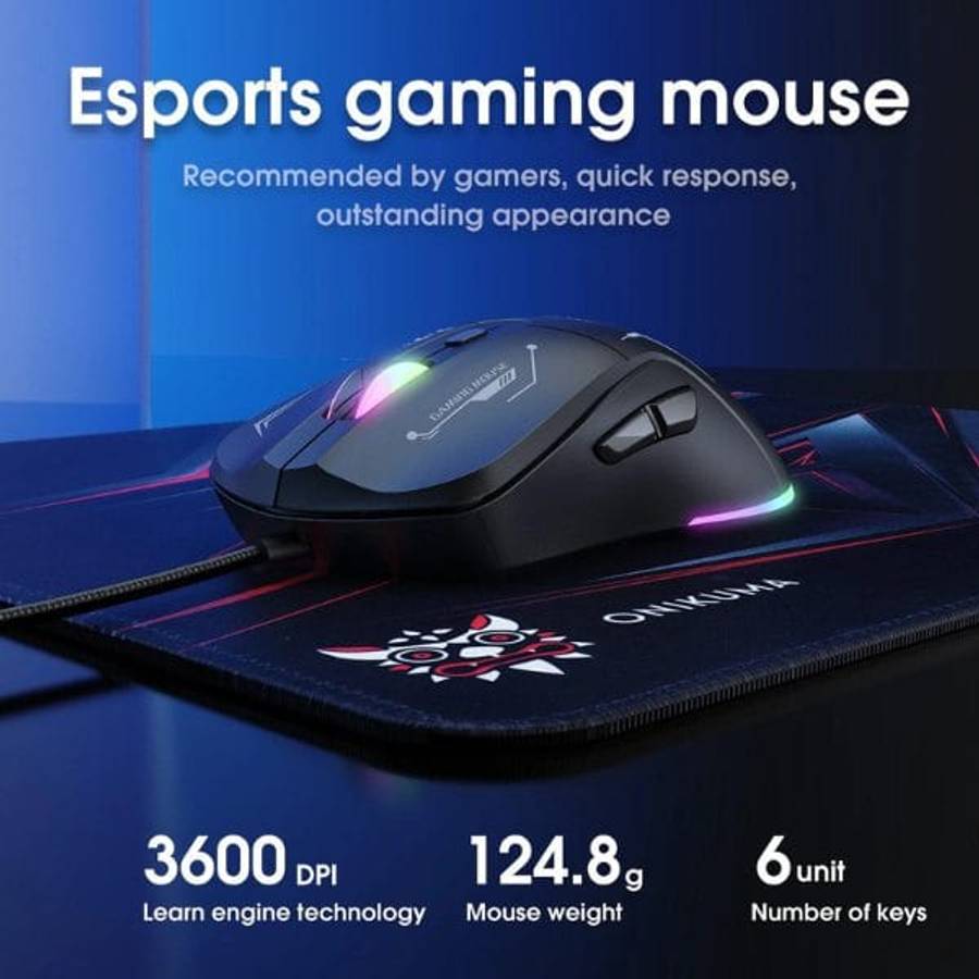 ONIKUMA TZ3006 3-in-1 Gaming Combo Set