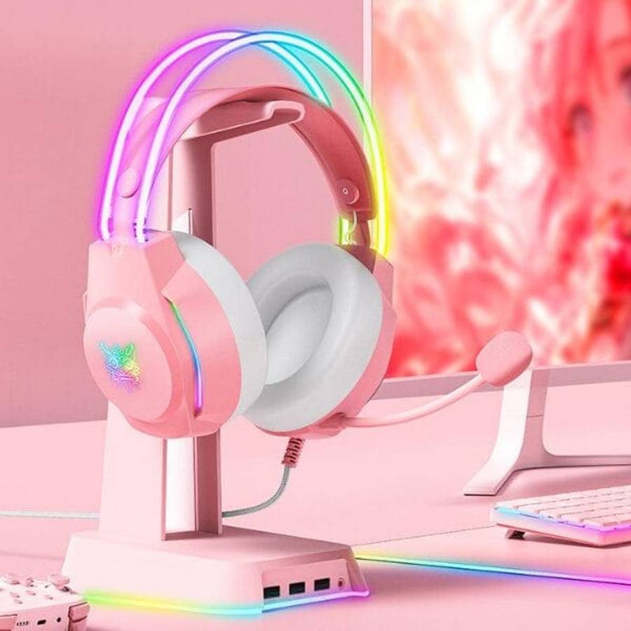 ONIKUMA X26 RGB Light Noise Reduction Wired Headphones