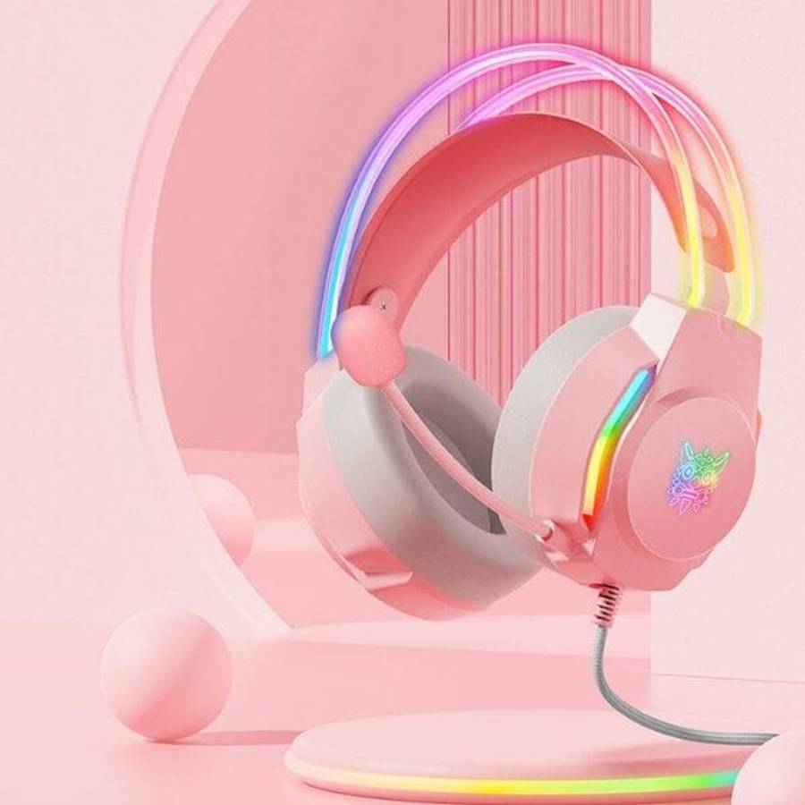 ONIKUMA X26 RGB Light Noise Reduction Wired Headphones