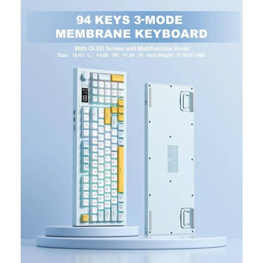 Onikuma G80 Tri Mode Wireless Gaming Keyboard