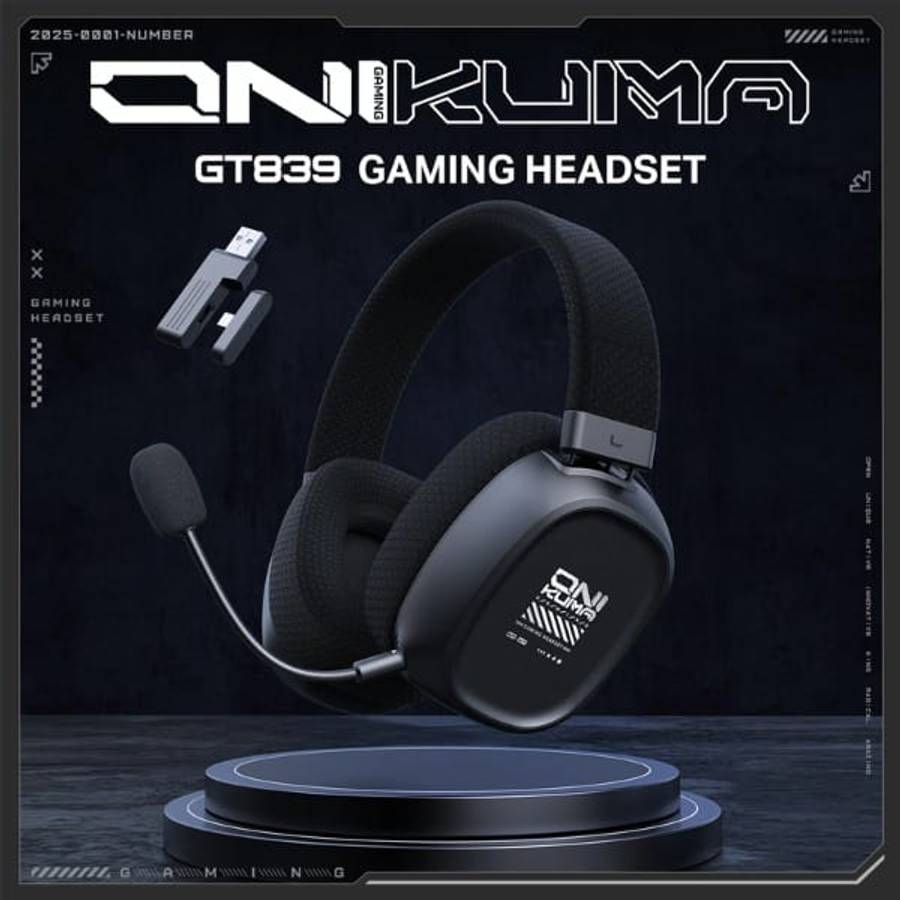 ONIKUMA GT839 Tri-Mode Wireless Headphones