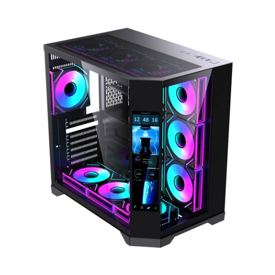 LovingCool A500 Full-Tower Gaming Case  Black