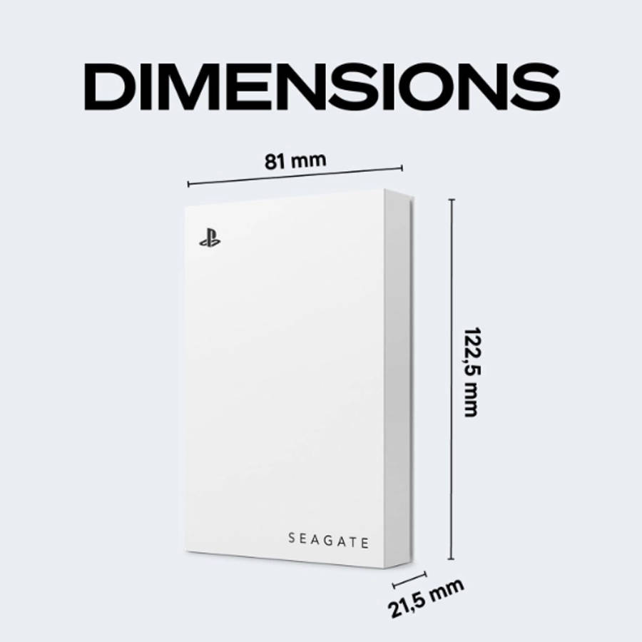 Seagate 2TB Portable Game Drive For PlayStation (PS4/PS5/PC)