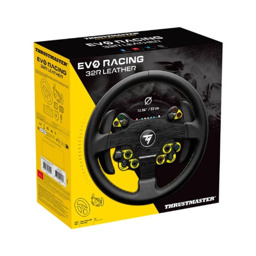 Thrustmaster Evo Racing 32R Leather Add On Racing Wheel