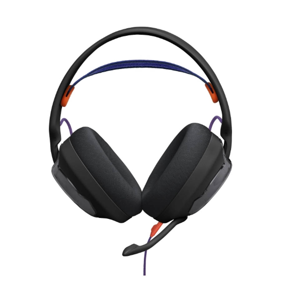 JBL Quantum 250 Wired Over Ear Gaming Headphones  Black
