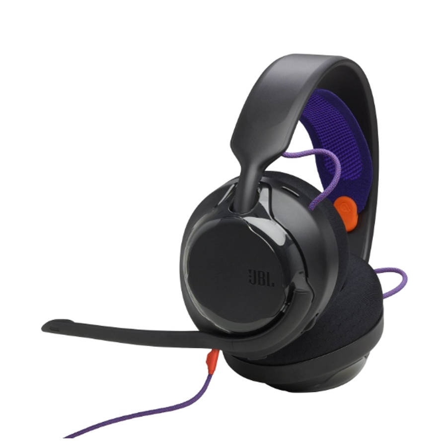 JBL Quantum 250 Wired Over Ear Gaming Headphones  Black