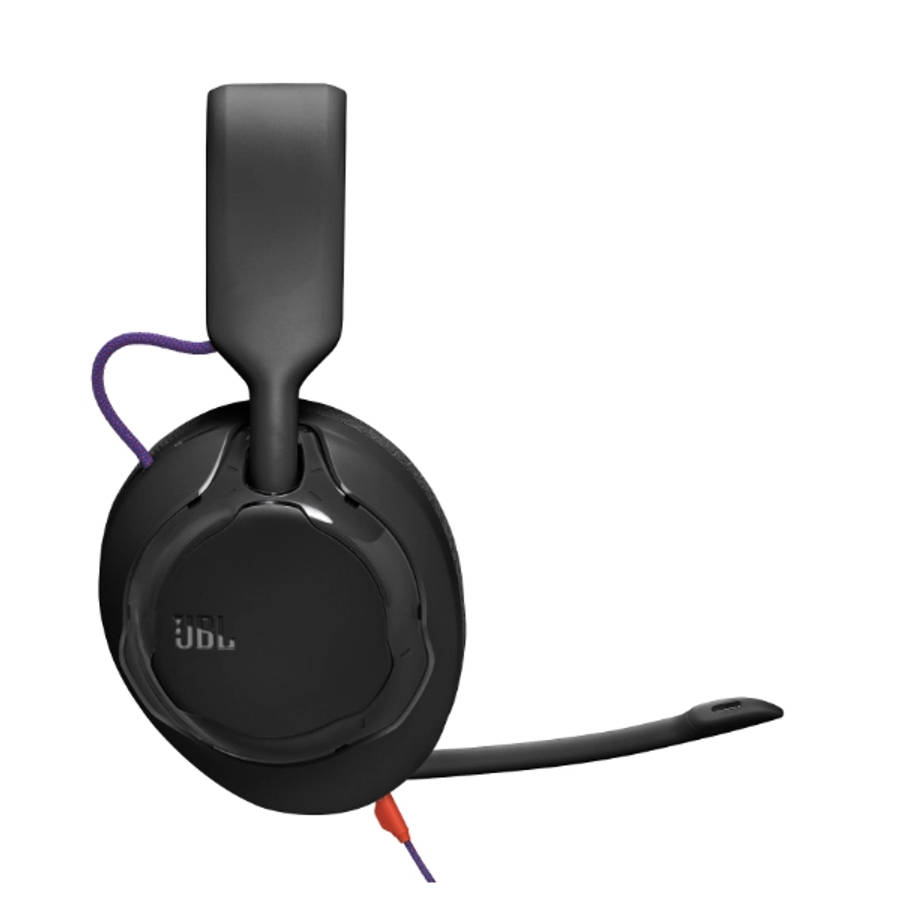 JBL Quantum 250 Wired Over Ear Gaming Headphones  Black