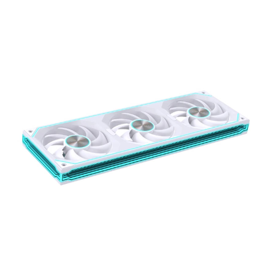 LovingCool LG Pro-360 ARGB 360mm Case Fan  White