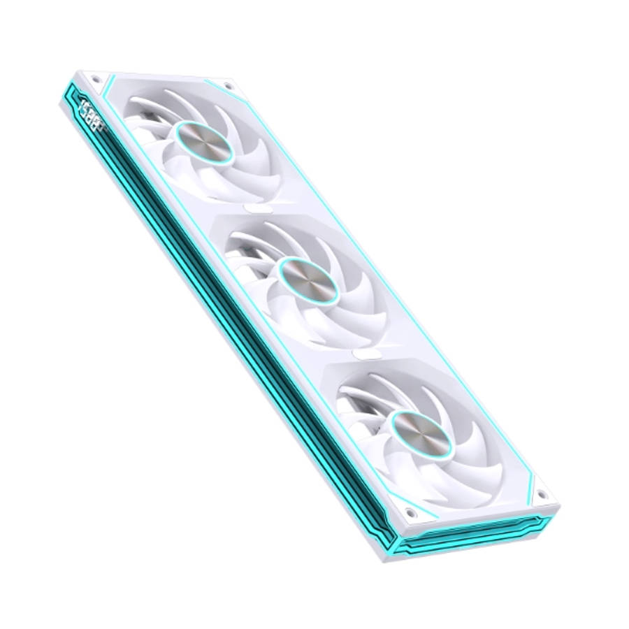 LovingCool LG Pro-360 ARGB 360mm Case Fan  White