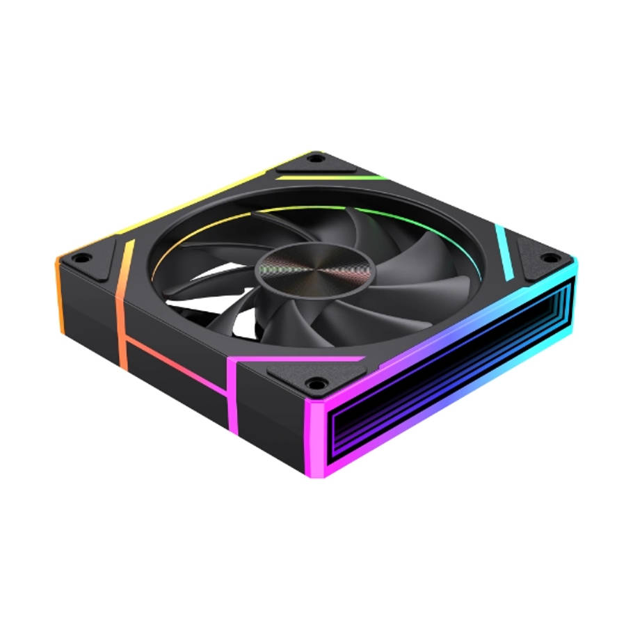 LovingCool PJ MAX-120 CD ARGB 120mm Case Fan  Black