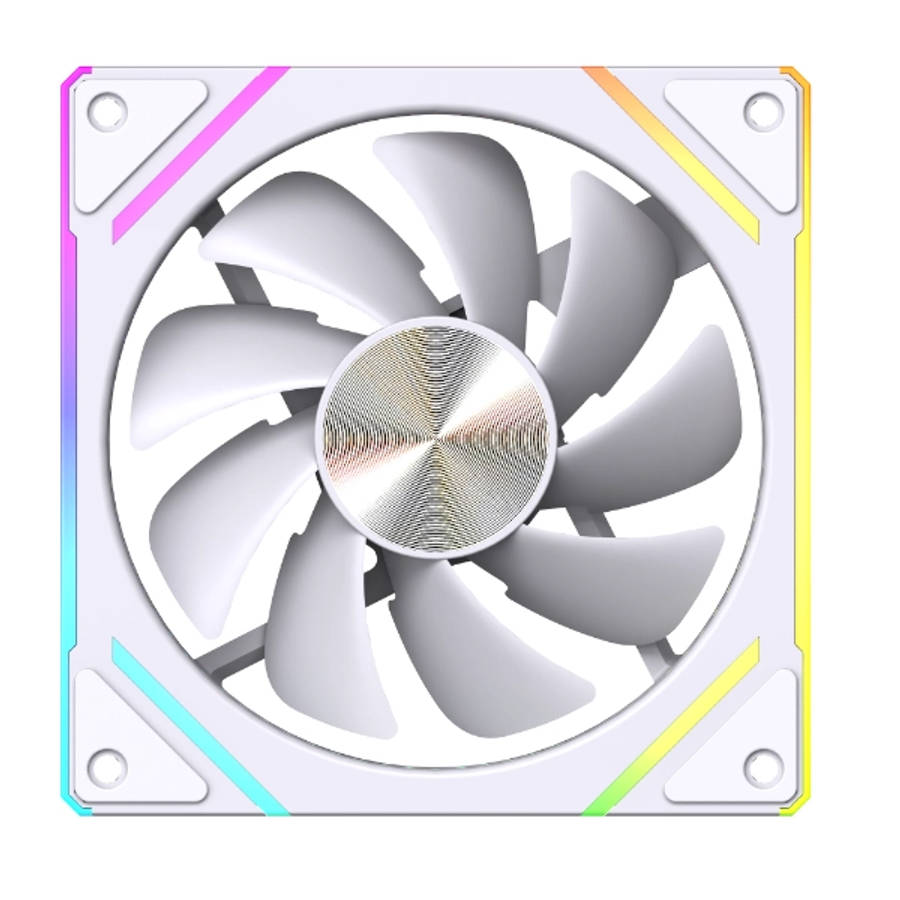 LovingCool PJ MAX-120 CD ARGB 120mm Case Fan  White