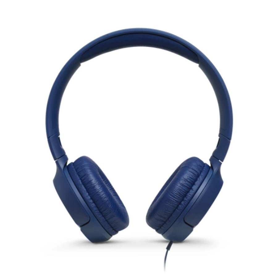 JBL Tune 500 Wired On Ear Headphones With Mic - Blue