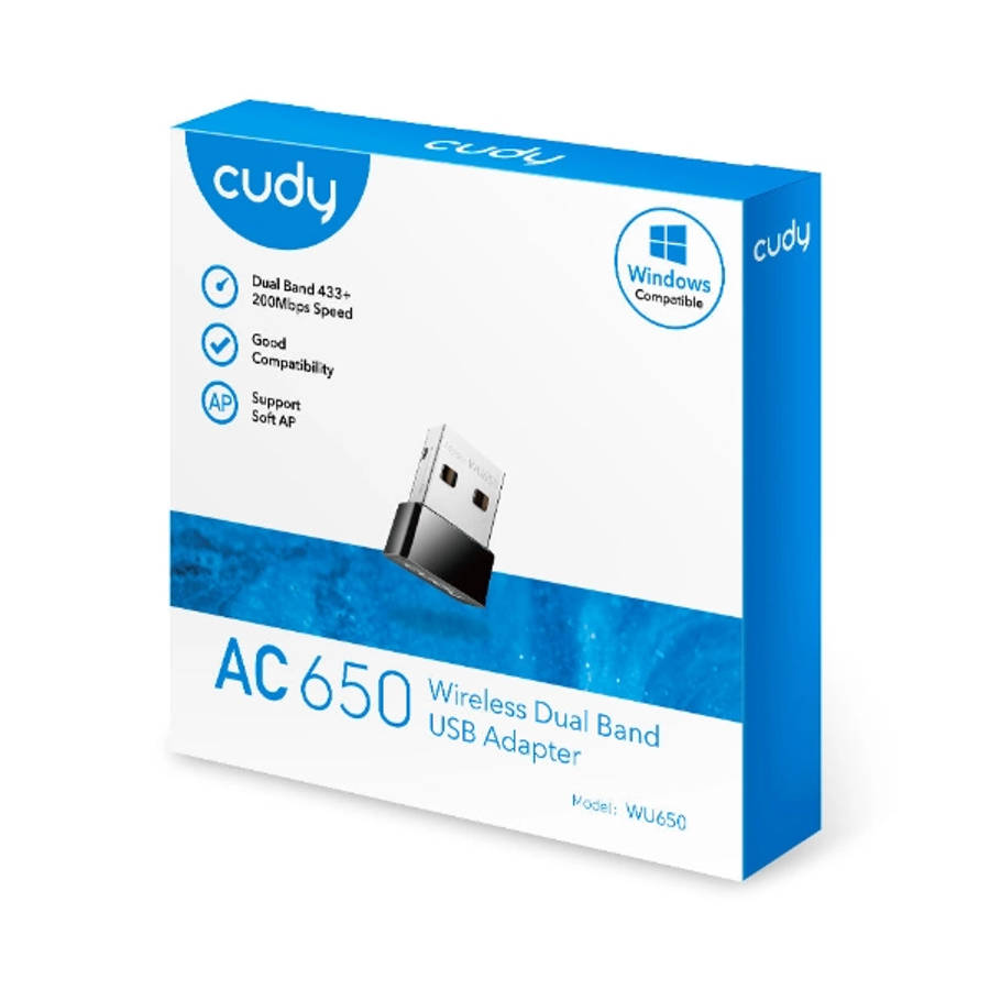 Cudy AC650 Nano WIFI USB Adapter