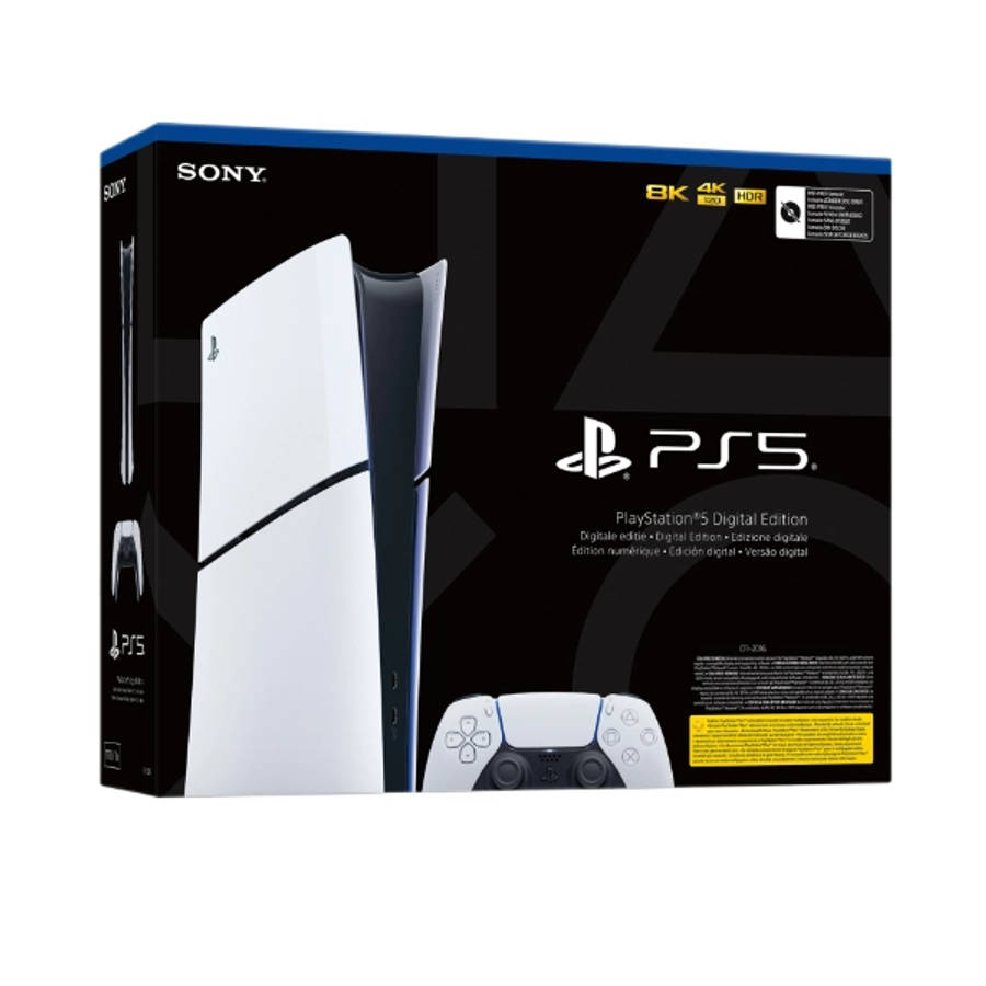 PlayStation 5 Slim Digital Edition + Accessories +Cable Guy Holdems