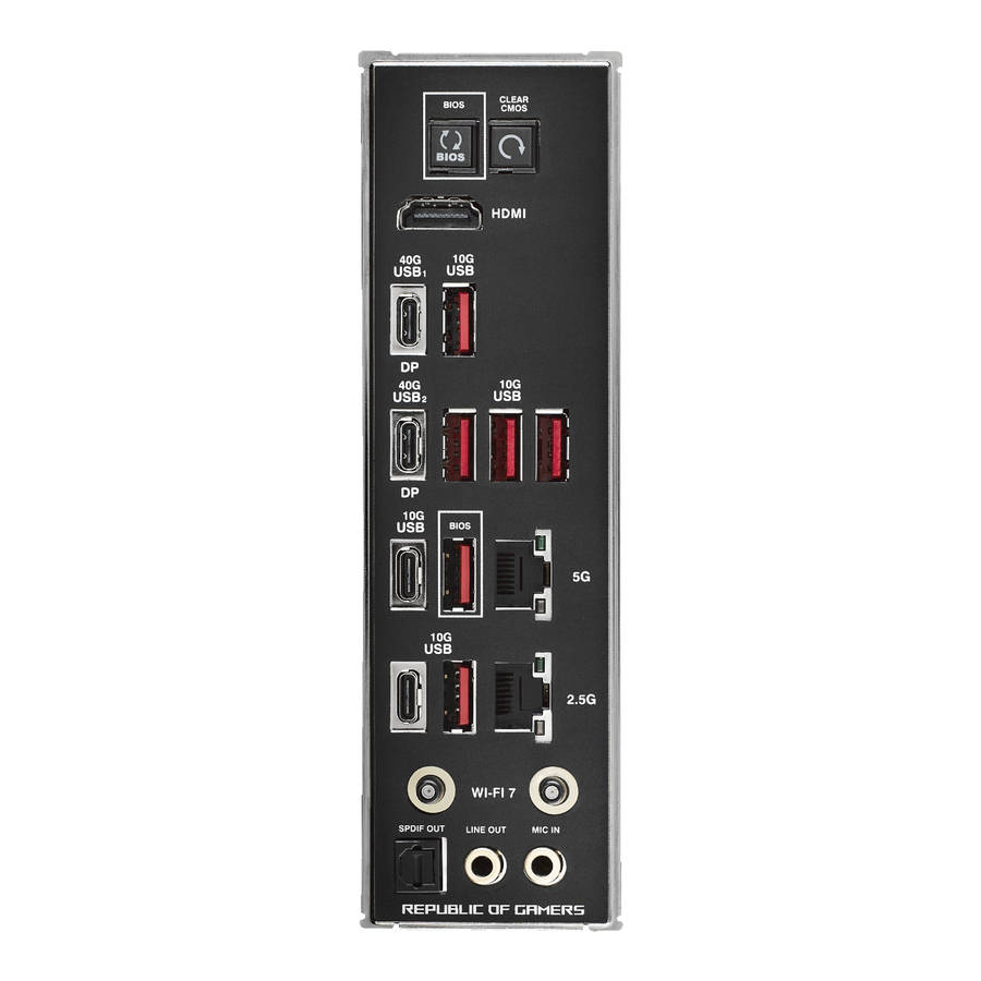 Asus ROG Crosshair X870E HERO ATX Gaming Motherboard