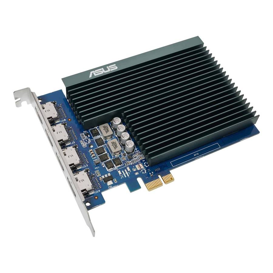 Asus GT730 2GB GDDR5 Graphics Card with 4 HDMI Ports