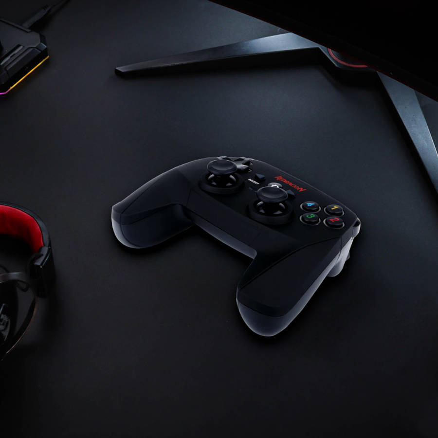 Redragon HARROW Wireless X/D-input(Digital/Analog) PC Controller - Black