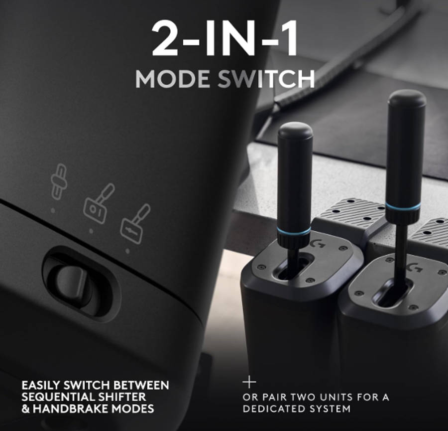 Logitech G RS Shifter &amp; Handbrake