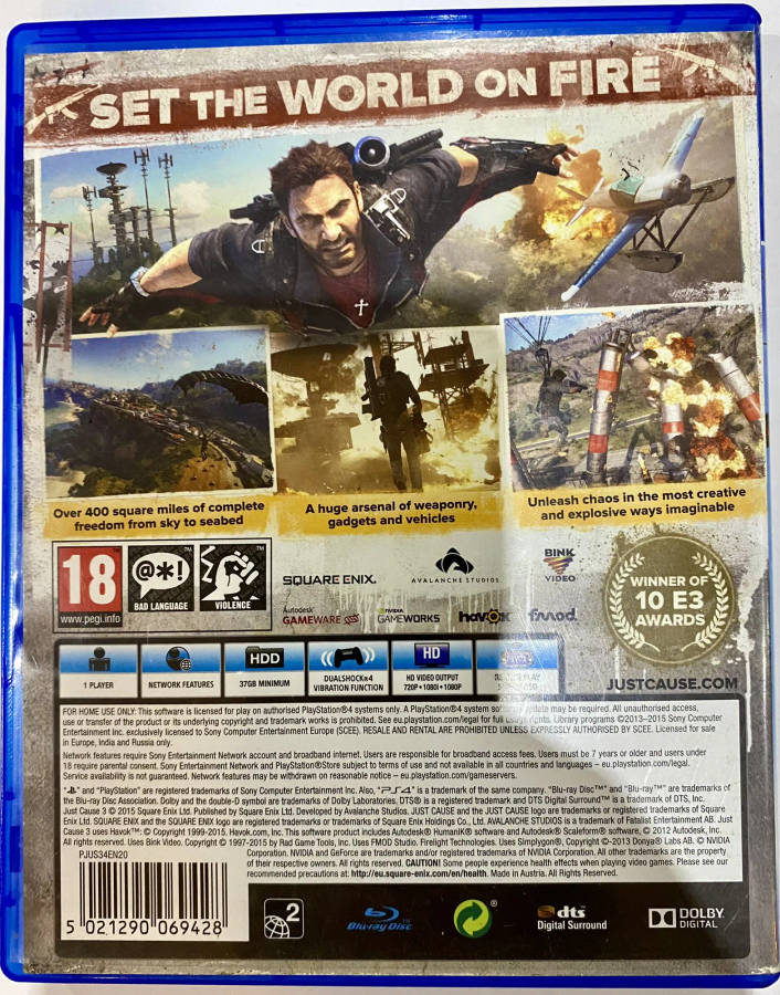 Just Cause 3 - PS4
