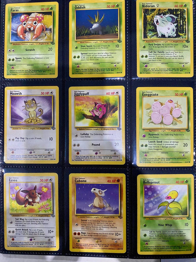 135 Vintage Pokemon Cards 90s Collection - Cards