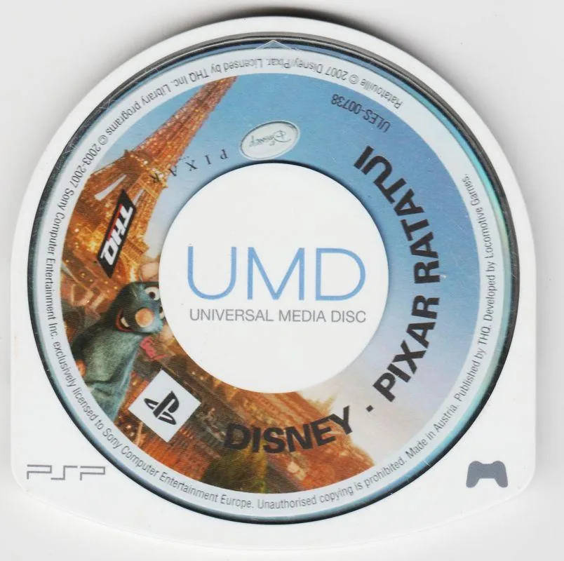 Disney Pixar Ratatouille (Disc Only) - PSP