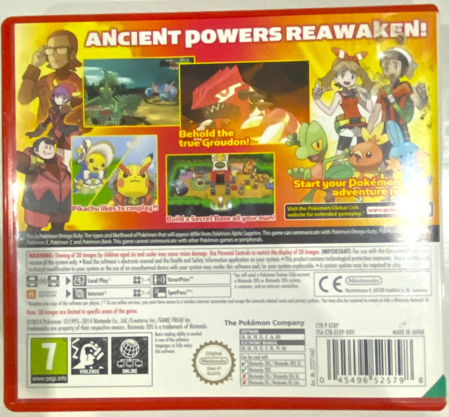 Pokemon Omega Ruby - Nintendo 3DS