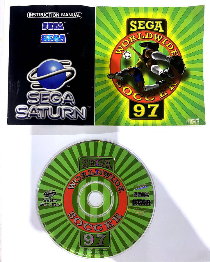 Worldwide Soccer 97 - Sega Saturn