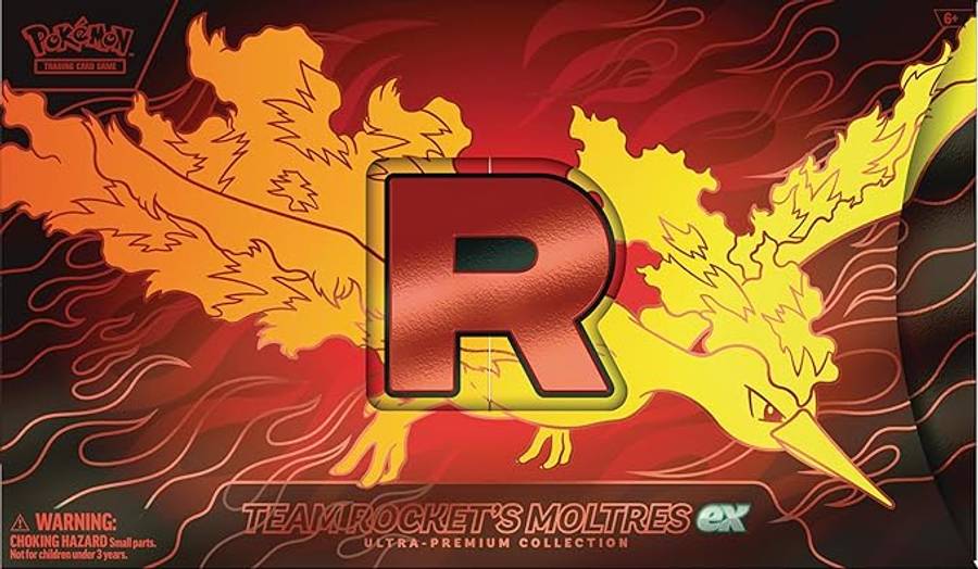 Pokemon Team Rockets Moltres ex Ultra Premium Collection