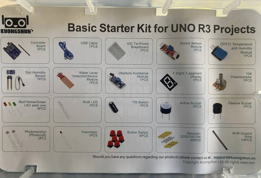 Basic Starter Kit for R3 Projects - IoT