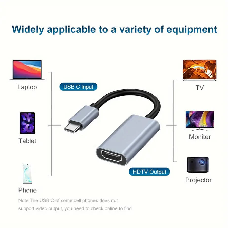 USB-C to HDTV Adapter