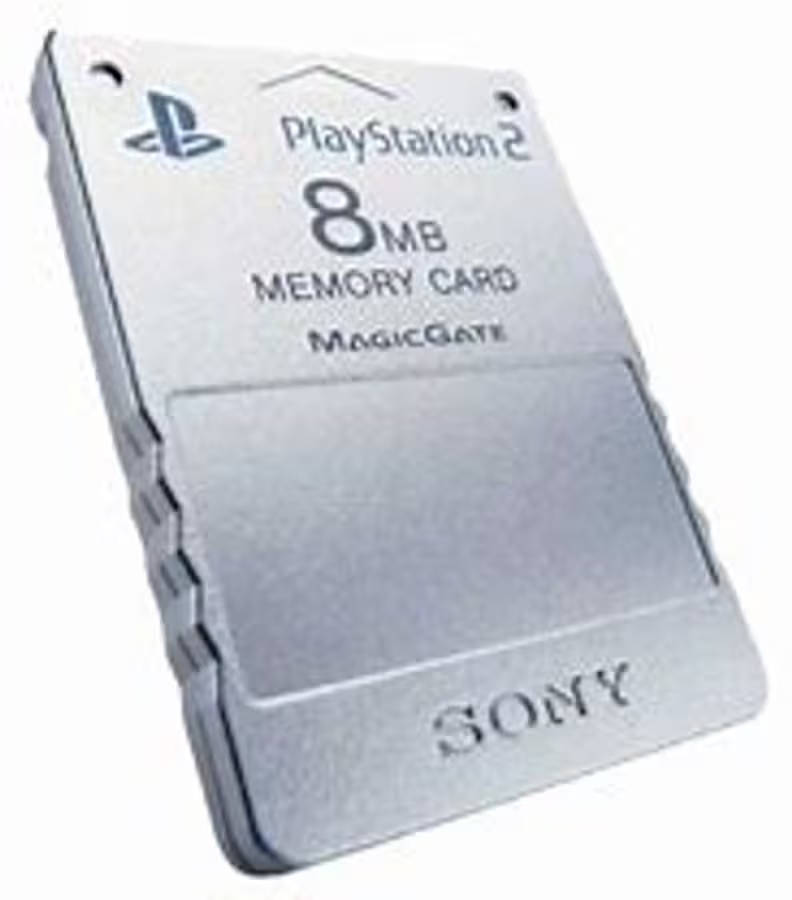 PlayStation 2 Memory Card  Silver | Used & Functional | R250