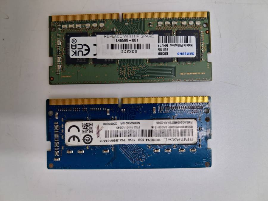  8GB DDR4 Laptop RAM  Samsung / Ramaxel  ONLY R450 EACH 