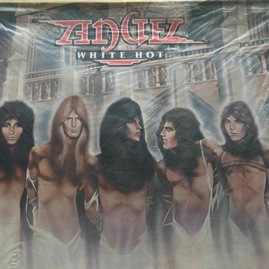 Angel : White Hot : LP Cond. = VG